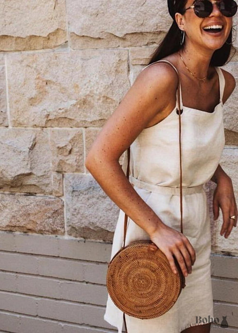 Rattan Boho Bag Liliana